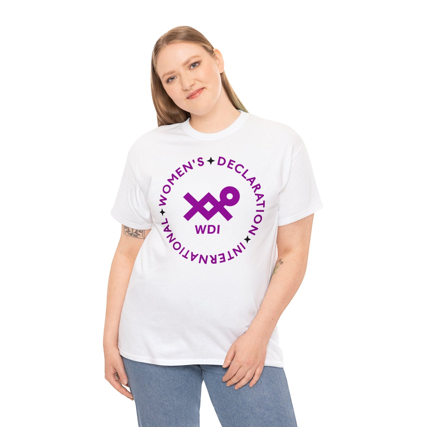 WDI Circle Logo II Unisex Heavy Cotton Tee