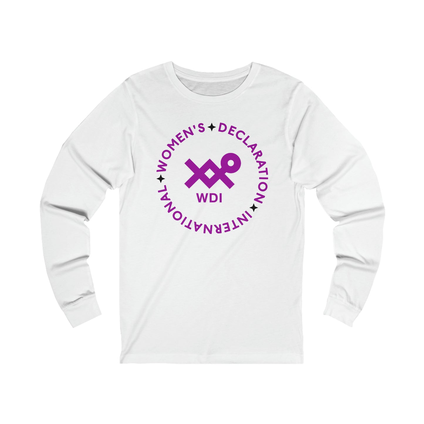 WDI Circle Logo 2 Unisex Jersey Long Sleeve Tee
