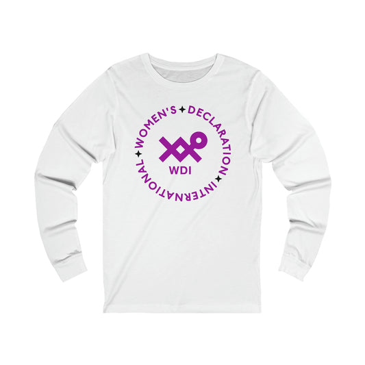 WDI Circle Logo 2 Unisex Jersey Long Sleeve Tee