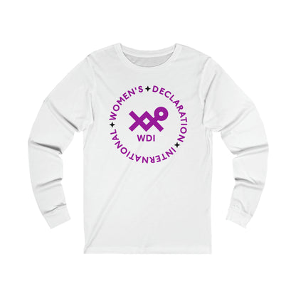WDI Circle Logo 2 Unisex Jersey Long Sleeve Tee